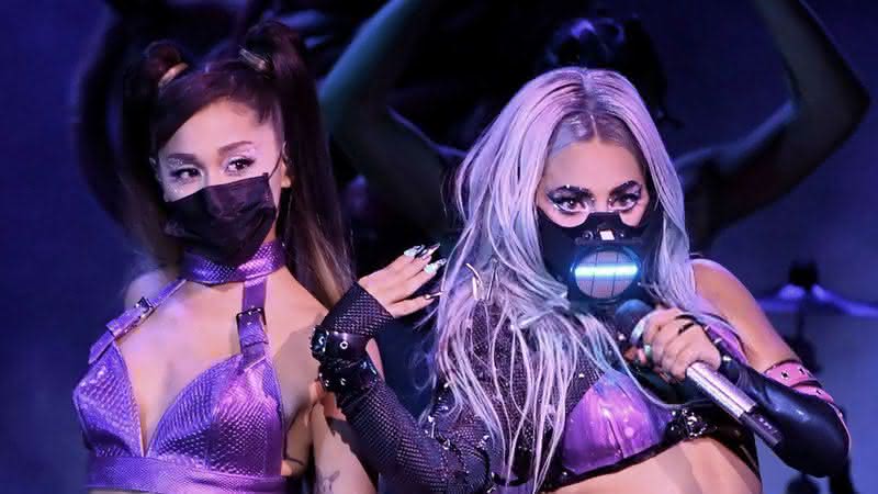 Lady Gaga e Ariana Grande - Transmissão MTV