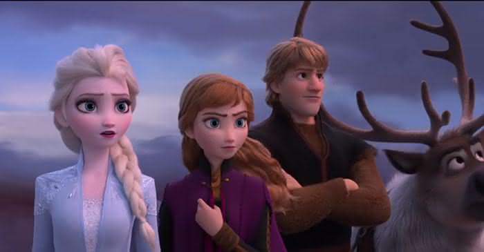 Anna, Elsa, Kristoff, Olaf e Sven embarcam em uma nova aventura em Frozen 2 - Foto/Divulgação