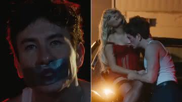 Barry Keoghan e Sabrina Carpenter no clipe de "Please Please Please" - Reprodução/YouTube