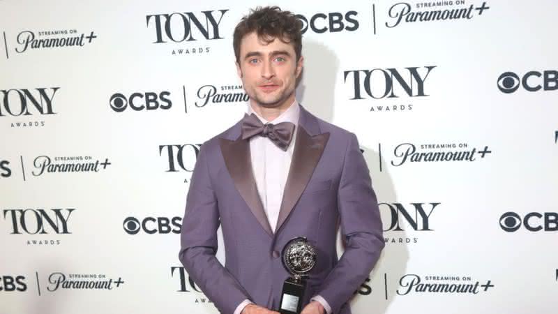 Daniel Radcliffe, de "Harry Potter", é premiado no Tony Awards (Divulgação/Getty Images: Bruce Glikas)