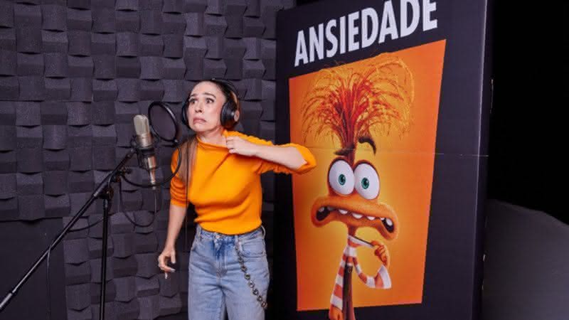 Tatá Werneck irá dublar Ansiedade em "Divertida Mente 2" (Divulgação/Disney-Pixar)