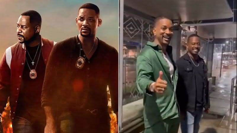 Sósia de Will Smith e Martin Lawrence viralizam - Divulgação/Sony Pictures/Instagram