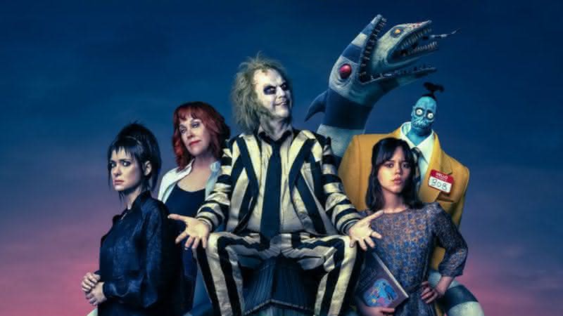 Beetlejuice apronta todas no novo trailer de "Os Fantasmas Ainda se Divertem" - Divulgação/Warner Bros.