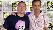 Channing Tatum e Ryan Reynolds na San Diego Comic-Con - Reprodução/X