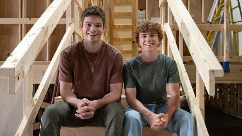 Daniel Diemer e Walker Scobell em "Percy Jackson e os Olimpianos" - Divulgação/Disney+