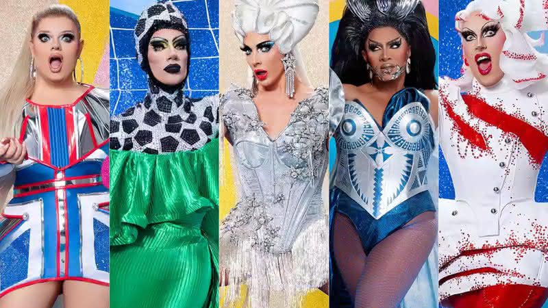 Quais são as redes sociais das participantes de "RuPaul's Drag Race Global All Stars"? - Divulgação/World of Wonder/Paramount+