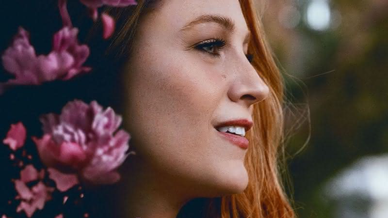 Blake Lively no pôster de "É Assim Que Acaba" - Divulgação/Sony Pictures