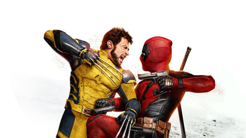 Ryan Reynolds e Hugh Jackman em Deadpool & Wolverine - Divulgação/Marvel Studios