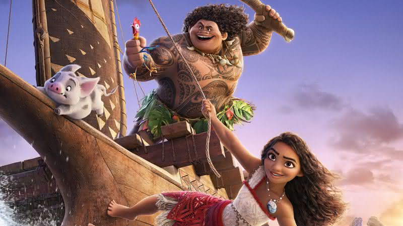 Moana e Maui encaram novos desafios no trailer oficial de "Moana 2" - Divulgação/Disney