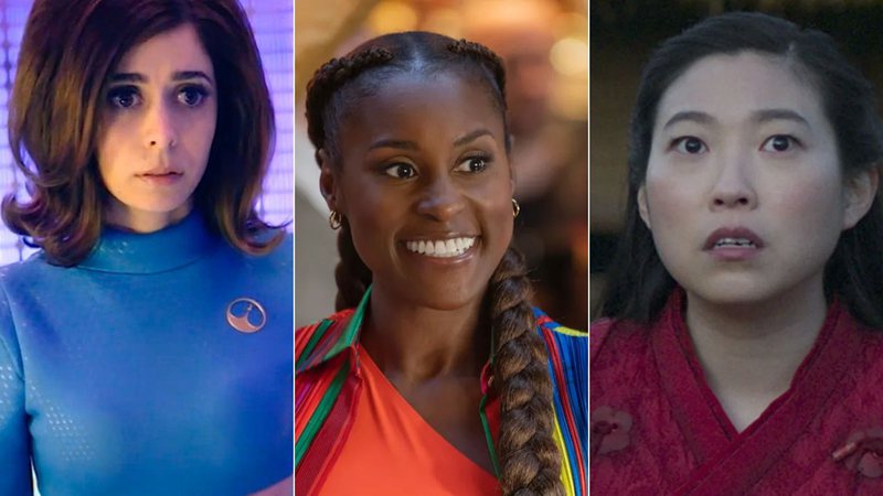 Cristin Milioti, Issa Rae e Awkwafina vão estrelar 7ª temporada de "Black Mirror" - Divulgação/Netflix/HBO/Marvel Studios