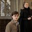 Daniel Radcliffe e Maggie Smith em "Harry Potter"