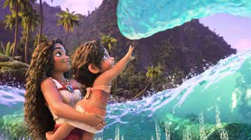 Moana e sua irmã em "Moana 2" - Divulgação/Disney