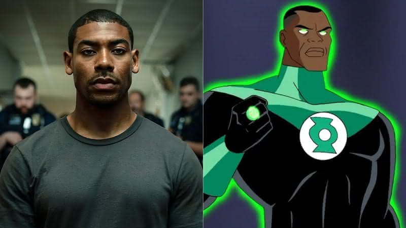 Arron Pierre é confirmado como John Stewart na série dos Lanternas Verdes da DC - Divulgação/Netflix/DC Comics