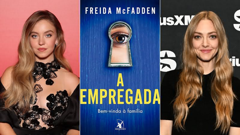 Adaptação do suspense A Empregada será estrelada por Sydney Sweeney e Amanda Seyfried - Editora Arqueiro/Slaven Vlasic/Getty Images