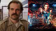 David Harbour revela reação do elenco ao ler roteiro do último episódio de Stranger Things - Divulgação/Netflix