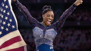 Pôster de "O Retorno de Simone Biles" - Divulgação/Netflix