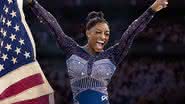 Pôster de "O Retorno de Simone Biles" - Divulgação/Netflix