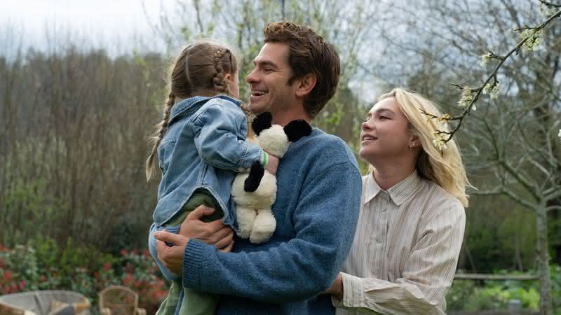 Andrew Garfield e Florence Pugh em Todo Tempo que Temos - Divulgação/Imagem Filmes