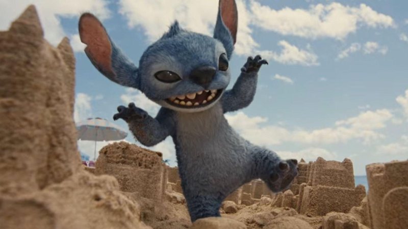 Visual de Stitch no live-action - Divulgação/Disney