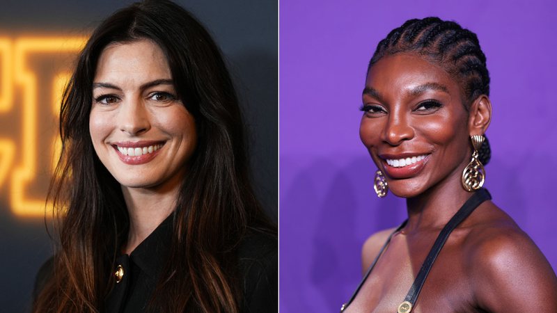 Mother Mary, romance estrelado por Anne Hathaway e Michaela Coel, ganha primeira imagem - John Nacion/Dimitrios Kambouris/Getty Images