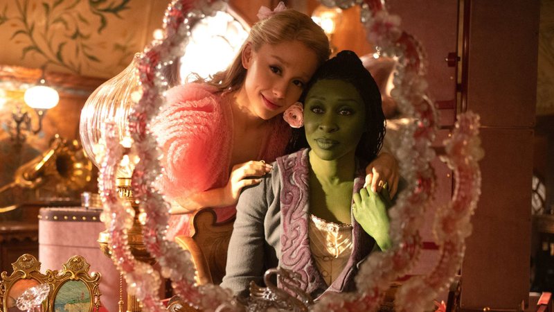 Ariana Grande e Cynthia Erivo em Wicked - Divulgação/Universal Pictures