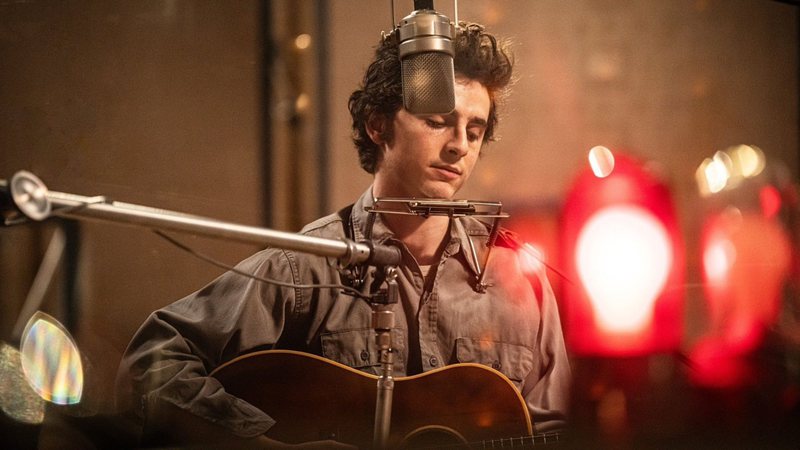 Timothée Chalamet tocou 40 músicas de Bob Dylan em Um Completo Desconhecido - Divulgação/Searchlight Pictures