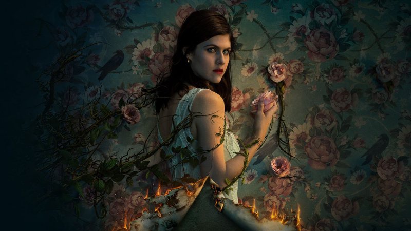 Alexandra Daddario é a protagonista de As Bruxas de Mayfair - Divulgação/AMC