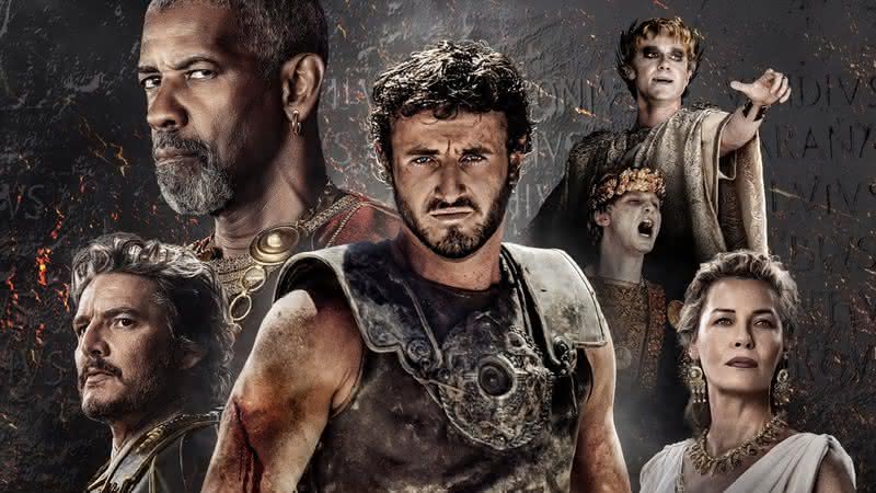 Gladiador 2, com Paul Mescal e Pedro Pascal, estreia nas plataformas digitais - Divulgação/Paramount Pictures