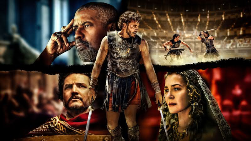 Onde assistir a Gladiador 2, com Paul Mescal e Pedro Pascal? - Divulgação/Paramount Pictures