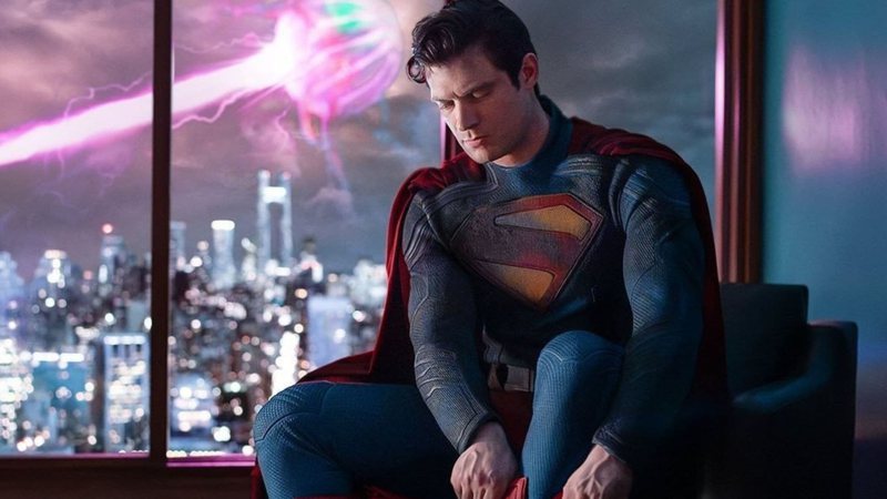 David Corenswet como Superman - Divulgação/DC Studios