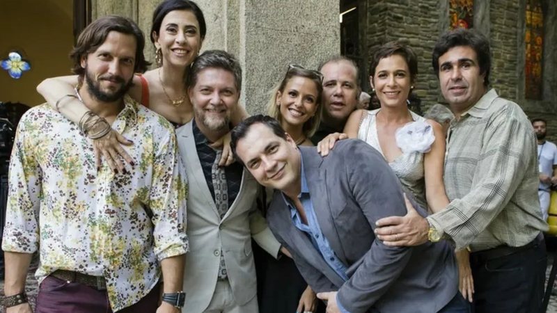 Elenco de Tapas e Beijos - Tata Barreto/Globo