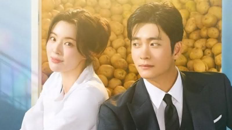 Lee Sun-bin e Kang Tae-oh em Amor e Batatas - Divulgação/Netflix