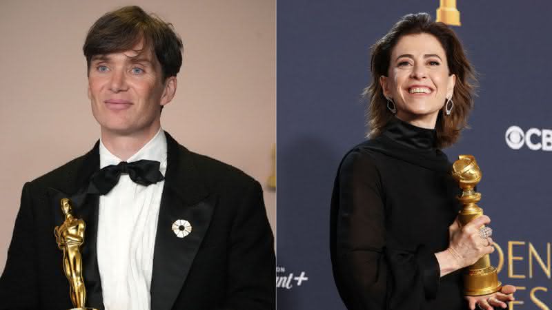 Cillian Murphy pode entregar o Oscar de Melhor Atriz a Fernanda Torres - Jeff Kravitz/FilmMagic/Kevin Mazur/Getty Images