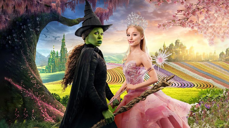 Cynthia Erivo e Ariana Grande como Elphaba e Glinda - Divulgação/Universal Pictures