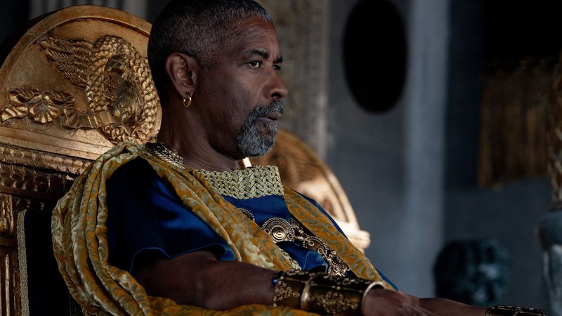 Denzel Washington, de Gladiador 2, ironiza não indicação ao Oscar: 'Nossa, fiquei tão triste' - Divulgação/Paramount Pictures