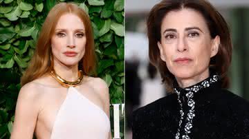 Jessica Chastain rasga elogios a Fernanda Torres - Taylor Hill/WireImage/Pascal Le Segretain/Getty Images