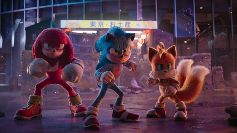 Sonic 3 se torna 2ª maior bilheteria de adaptações de games da história do cinema - Divulgação/Paramount Pictures