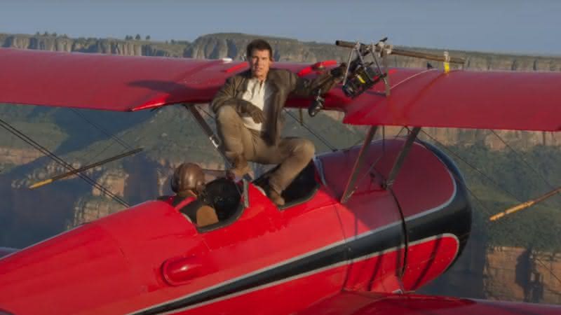 Tom Cruise desmaiou várias vezes durante sequência com aviões em Missão: Impossível 8 - Divulgação/Paramount Pictures