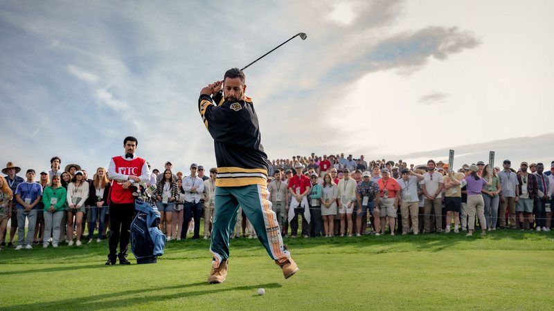 Adam Sandler e Bad Bunny em Um Maluco no Golfe 2 - Divulgação/Netflix