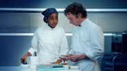 Ayo Edebiri e Jeremy Allen White em The Bear - Divulgação/Disney+