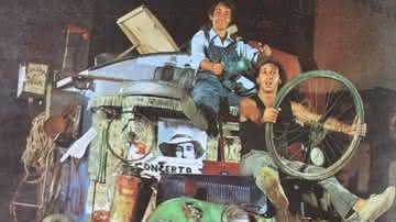 Oficina-lar sobre rodas, a Camicleta foi a companheira de aventuras dos mecânicos Shazan (Paulo José) e Xerife (Flávio Migliaccio), que fizeram mais de 400 aparições na TV entre 1972 e 2015 - Fotografia de Ítalo Sani