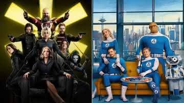 Pôsteres de Quarteto Fantástico: Primeiros Passos e Thunderbolts* - Divulgação/Netflix