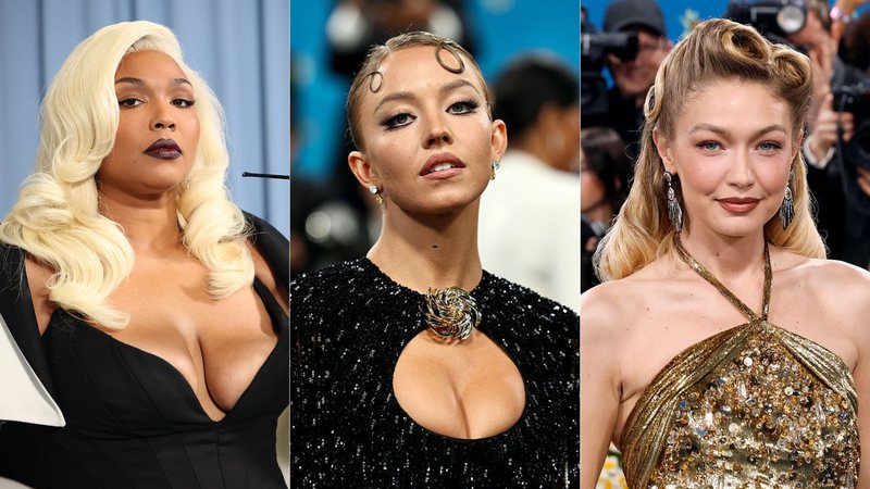 3 looks do Met Gala 2025 inspirados no cinema - Divulgação/Mike Coppola/MG25/Getty Images for The Met Museum/Vogue/Jamie McCarthy/Getty Images/Taylor Hill/Getty Images