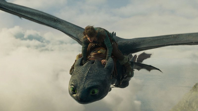 Soluço voa com Bangela pela primeira vez no novo trailer de Como Treinar o Seu Dragão - Divulgação/Universal Pictures