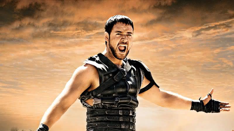 Russell Crowe é homenageado em Malta e relembra legado de Gladiador - Divulgação