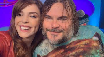 Titi Müller e Jack Black - Reprodução/Instagram