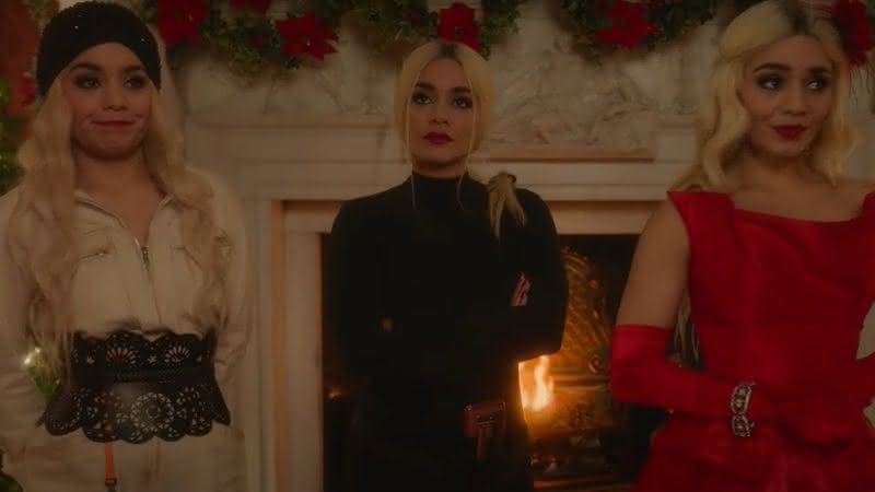 Vanessa Hudgens interpreta Margaret, Stacy e Fiona no longa - (Reprodução/Netflix)