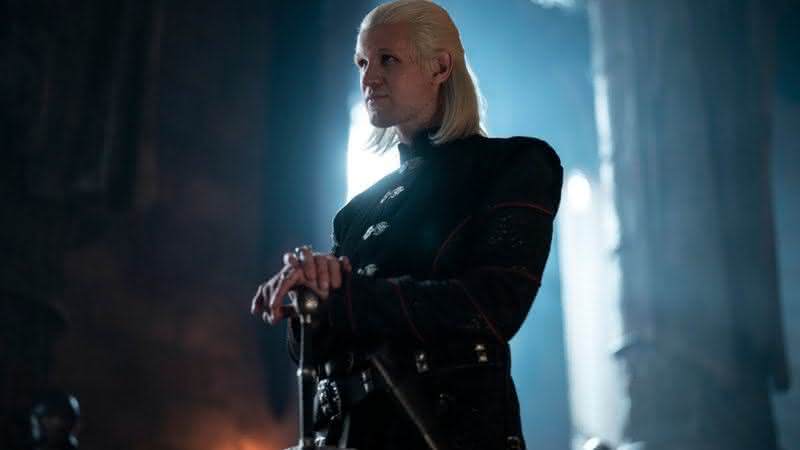 "A Casa do Dragão": Matt Smith aparece com armadura em foto dos bastidores - Divulgação/Empire