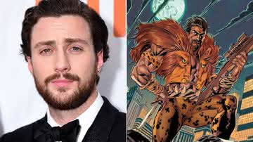 Aaron Taylor-Johnson será o Kraven, o Caçador - Michael Loccisano/Getty Images//Marvel Comics