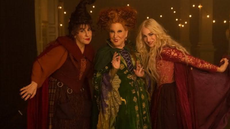 Sarah Jessica Parker, Bette Midler e Kathy Najimy em "Abracadabra 2" - (Divulgação/Disney+)